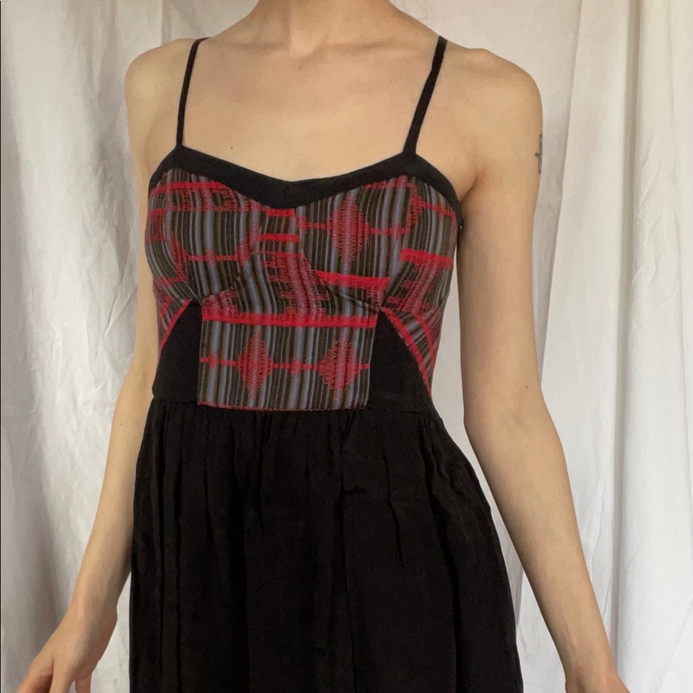 Topshop woven top dress